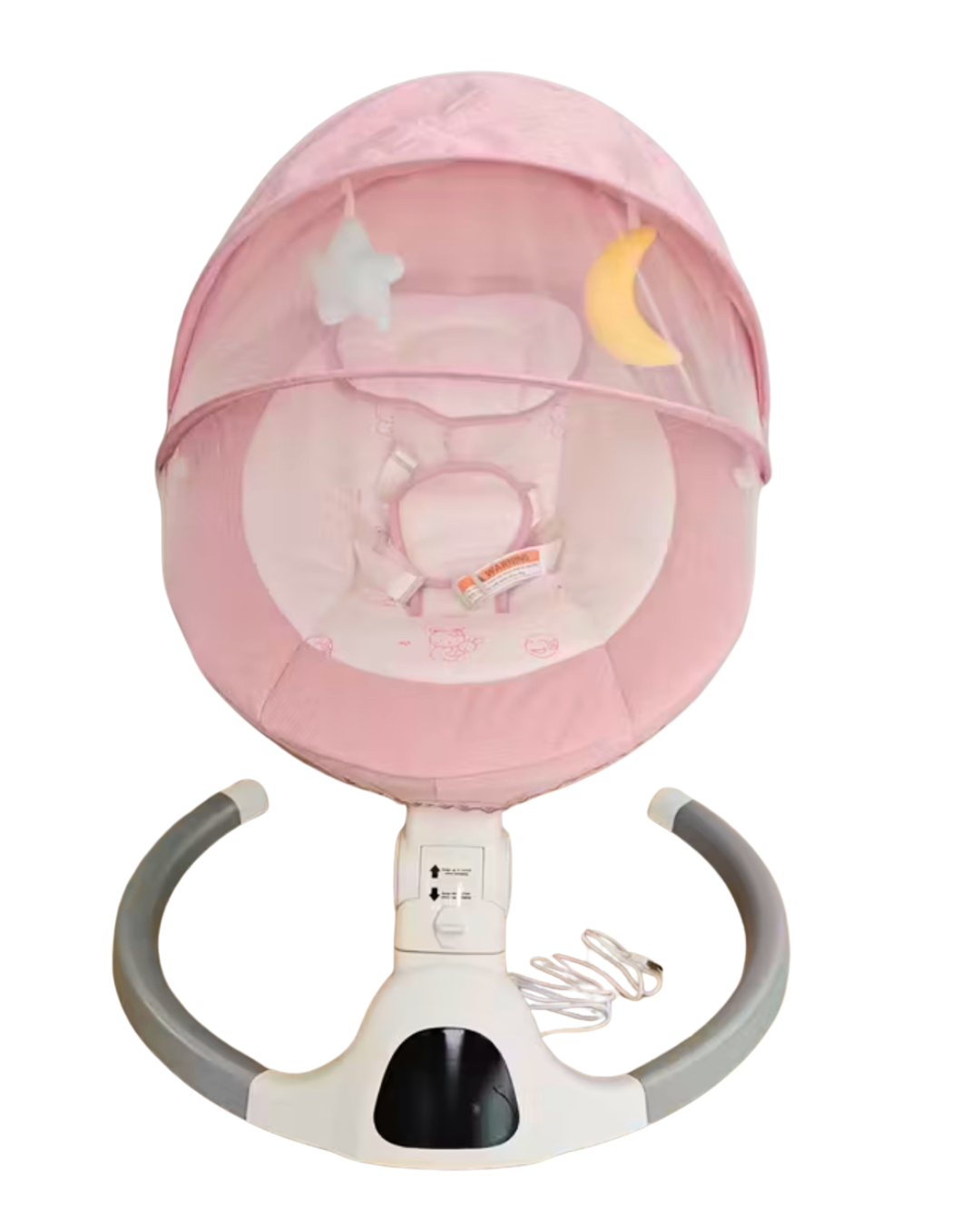 Mecedora bebés, 5 modos, música, temporizador y control remoto