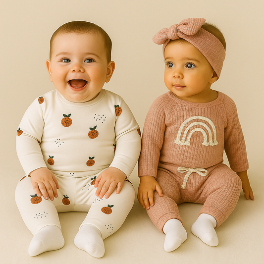 SET Dos conjuntos beba / Regalo Personalizado Bebés 0-18 Meses