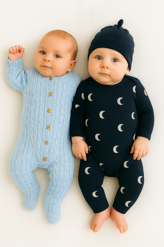 SET Mameluco tejido y Conjunto bebé/ Regalo Personalizado Bebés 0-18 Meses